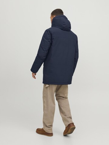 Parka d’hiver JACK & JONES en bleu