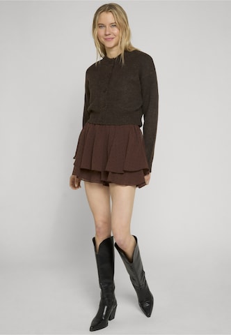 Estelou Knit Cardigan in Brown