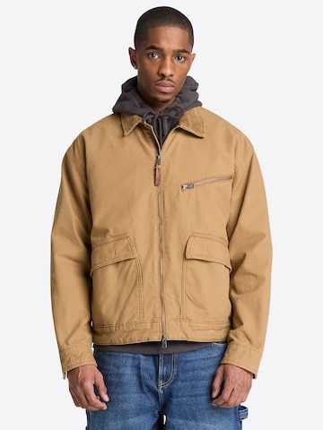 TIMBERLAND Jacke in Braun: Vorderseite