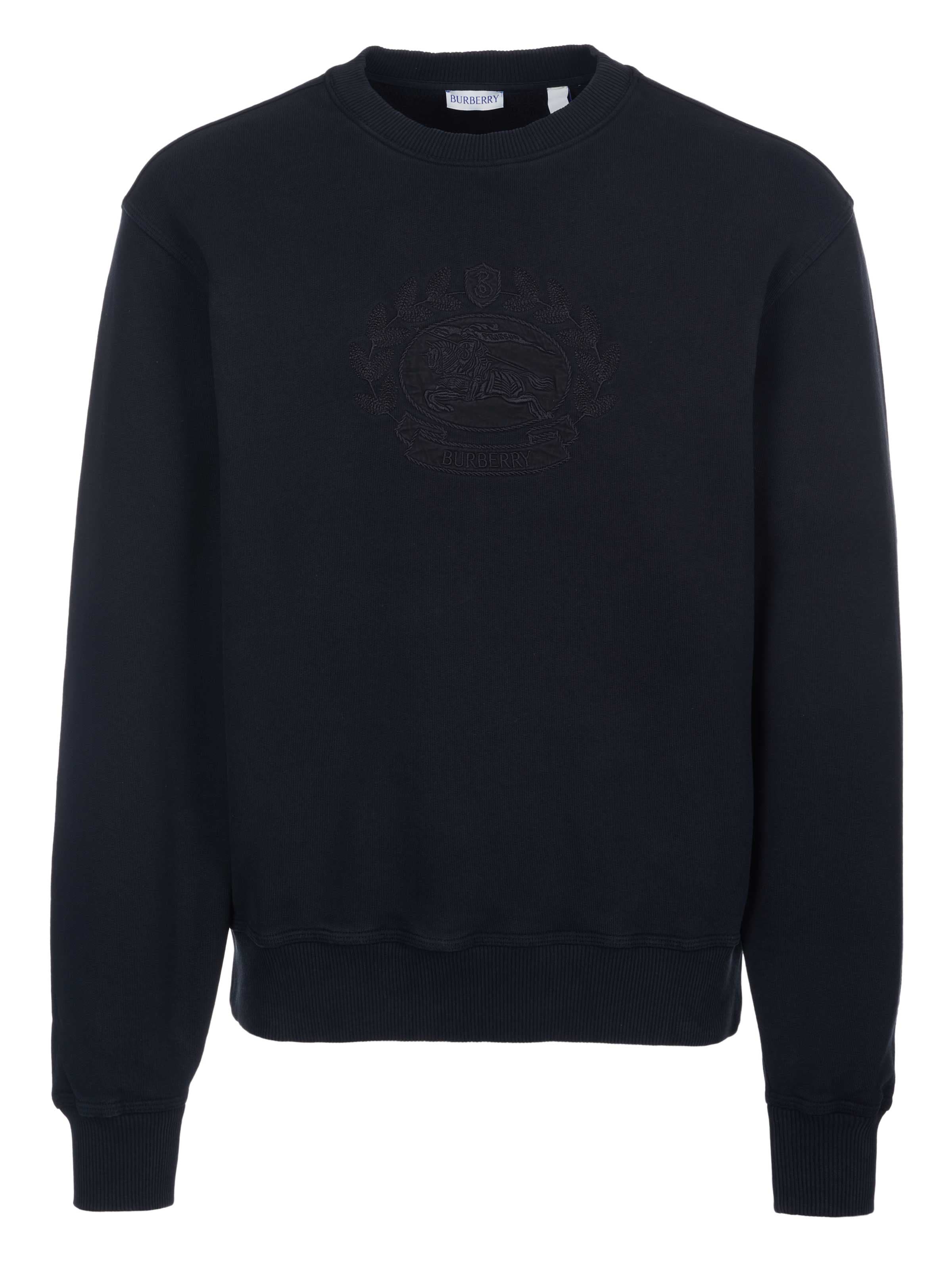 BURBERRY Sweatshirt‌‌‌‌‌‌‌‌ in Schwarz: Vorderseite