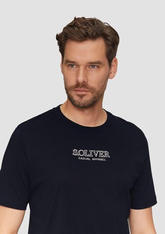 s.Oliver T-shirt i blå