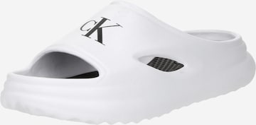Calvin Klein Jeans Beach & Pool Shoes in White: front
