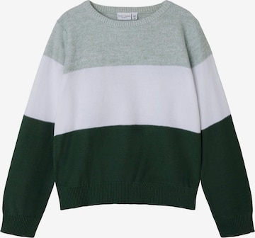 NAME IT Trui 'NKMVohan' in Groen: voorkant
