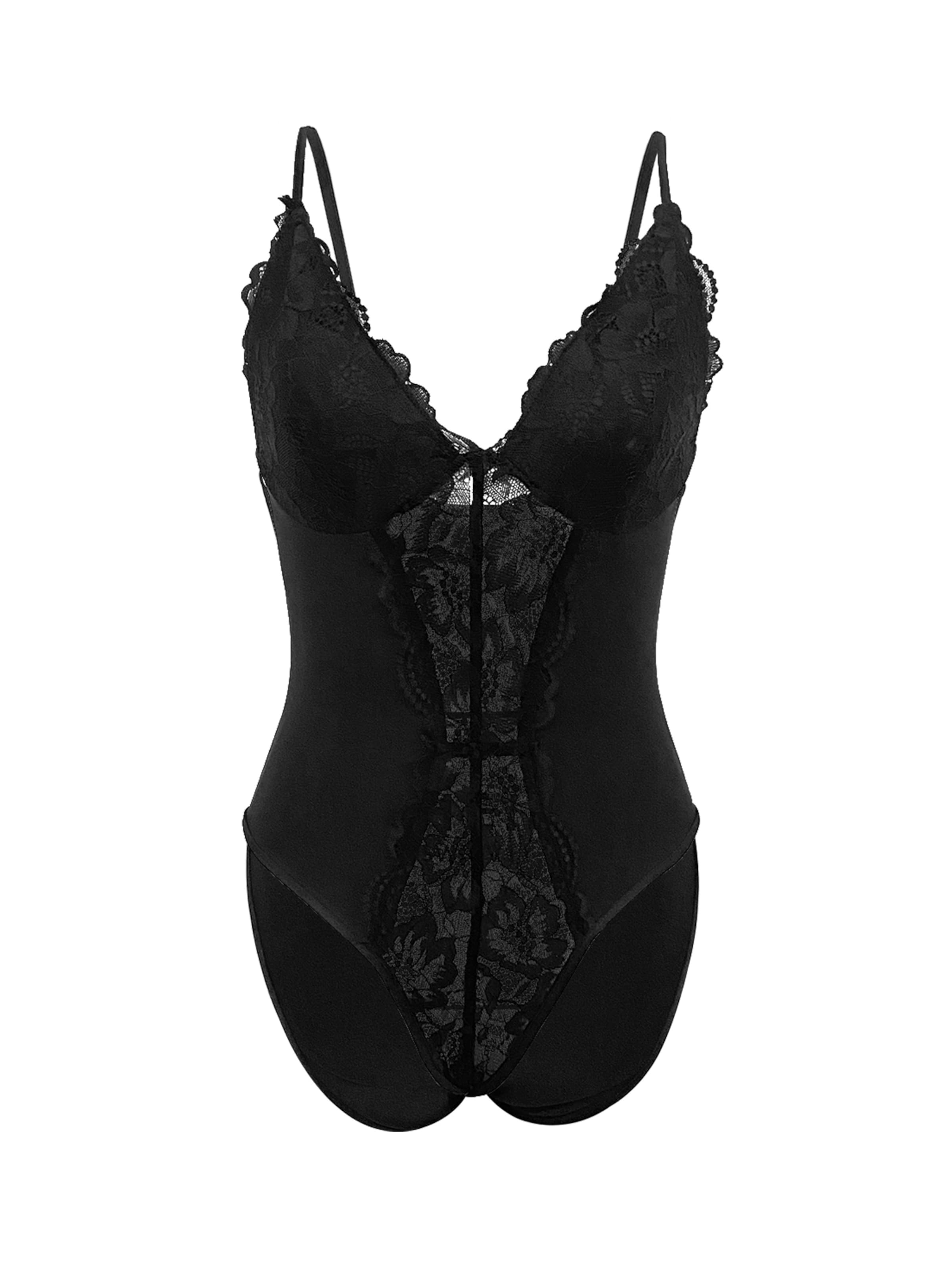 MEETWEE Body in Zwart: voorkant