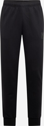 Effilé Pantalon Champion Authentic Athletic Apparel en noir : devant