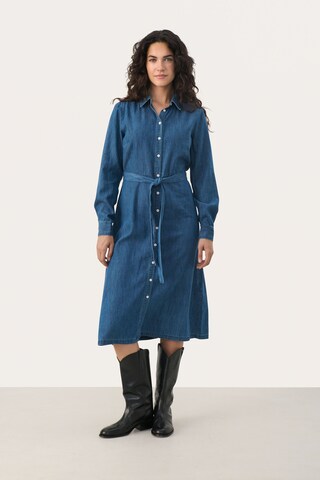 Part Two Blousejurk 'Cirke' in Blauw