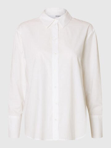 Chemisier SELECTED en blanc
