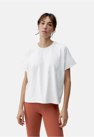 T-shirt fonctionnel 'Mayumi' Born Living Yoga en blanc