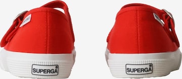 Ballerines 'Ballerinas mit Riemchen „Leggera“' SUPERGA en rouge