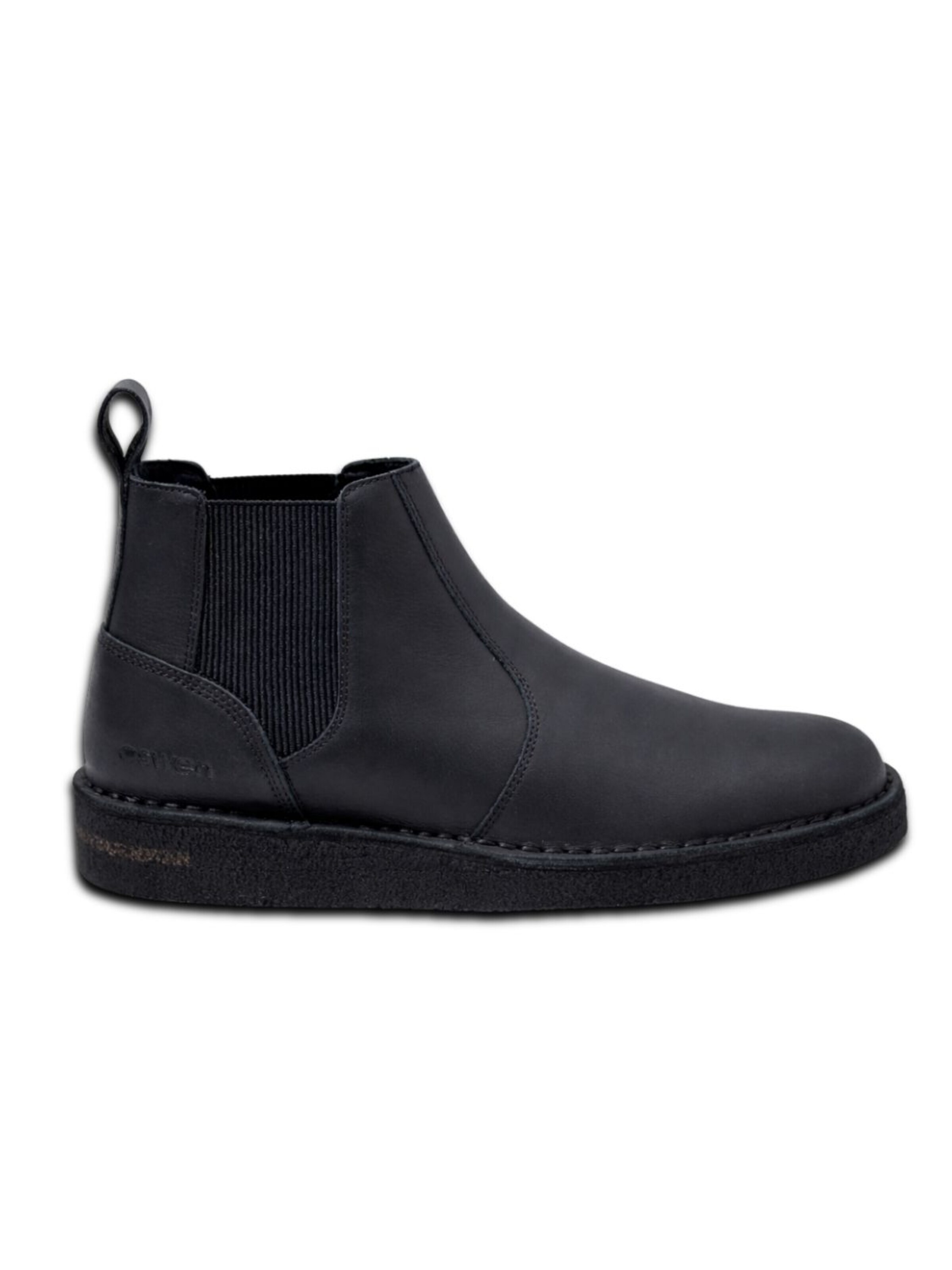 oswen Chelsea boots 'Commuter' in Zwart: voorkant