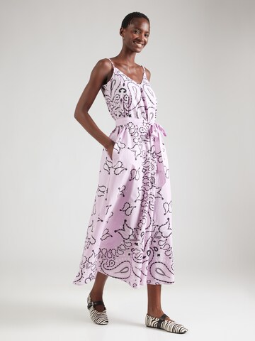 Robe 'Hosmopolitan' Essentiel Antwerp en rose : devant