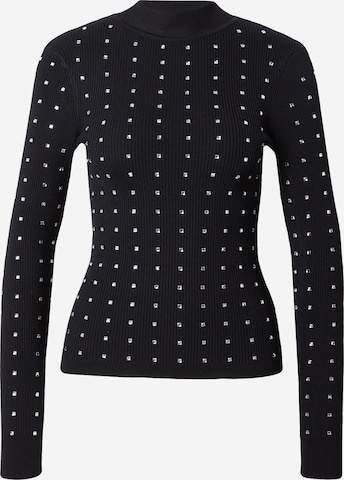 River Island Sweater 'HEATSEAL' in Black: front