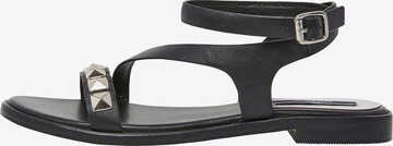 Pepe Jeans Strap Sandals 'Mady' in Black: front