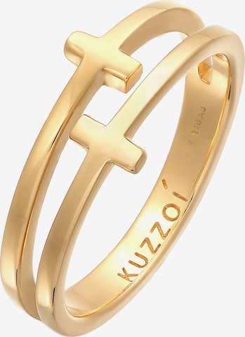 KUZZOI Ring in Goud: voorkant