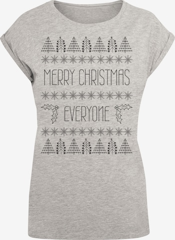 T-shirt F4NT4STIC en gris : devant