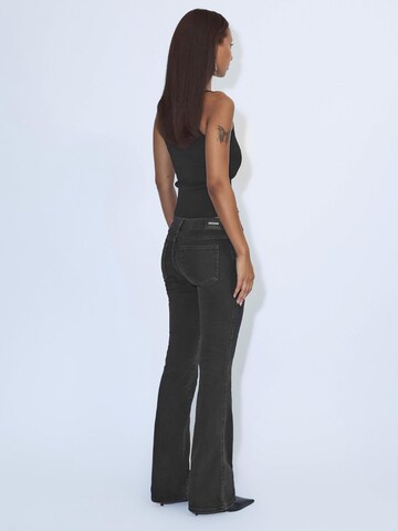 Dr. Denim Flared Jeans 'Kily Low Bootcut' in Black