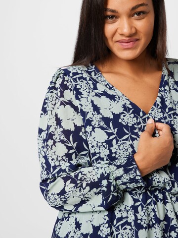 Robe 'Luzia' ABOUT YOU Curvy en bleu