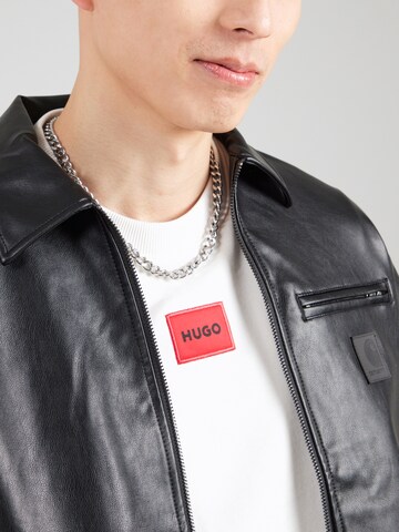 HUGO Sweatshirt 'Diragol212' in White