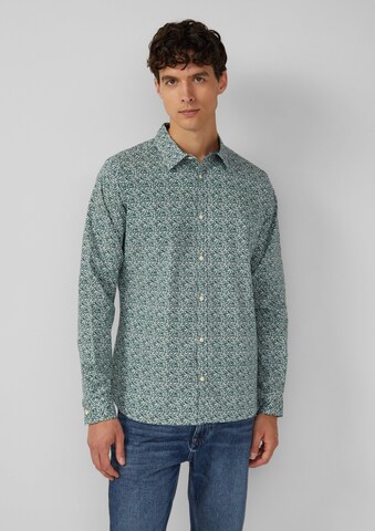 Coupe regular Chemise s.Oliver en vert : devant