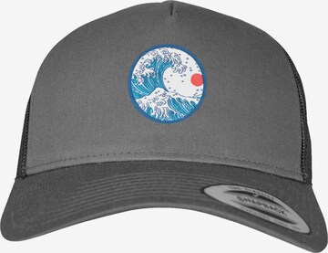 F4NT4STIC Cap 'Kanagawa' in Grey: front