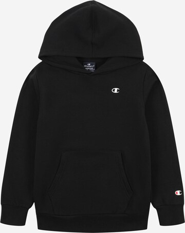 Champion Authentic Athletic Apparel Sweatshirt in Black: front