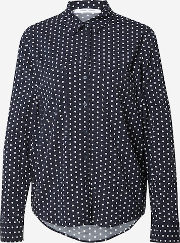 Samsøe Samsøe Blouse 'Milly' in Blauw: voorkant