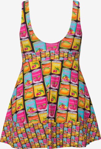 Ulla Popken Bralette Tankini in Mixed colors