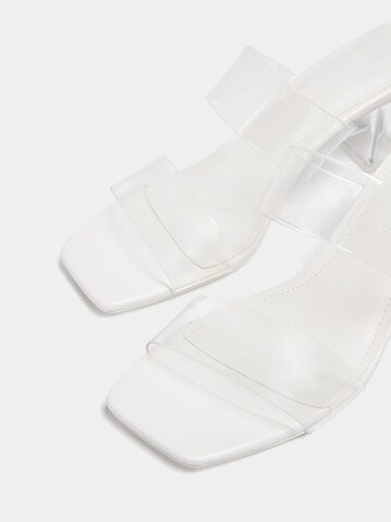 Pull&Bear Pantoletter i transparent