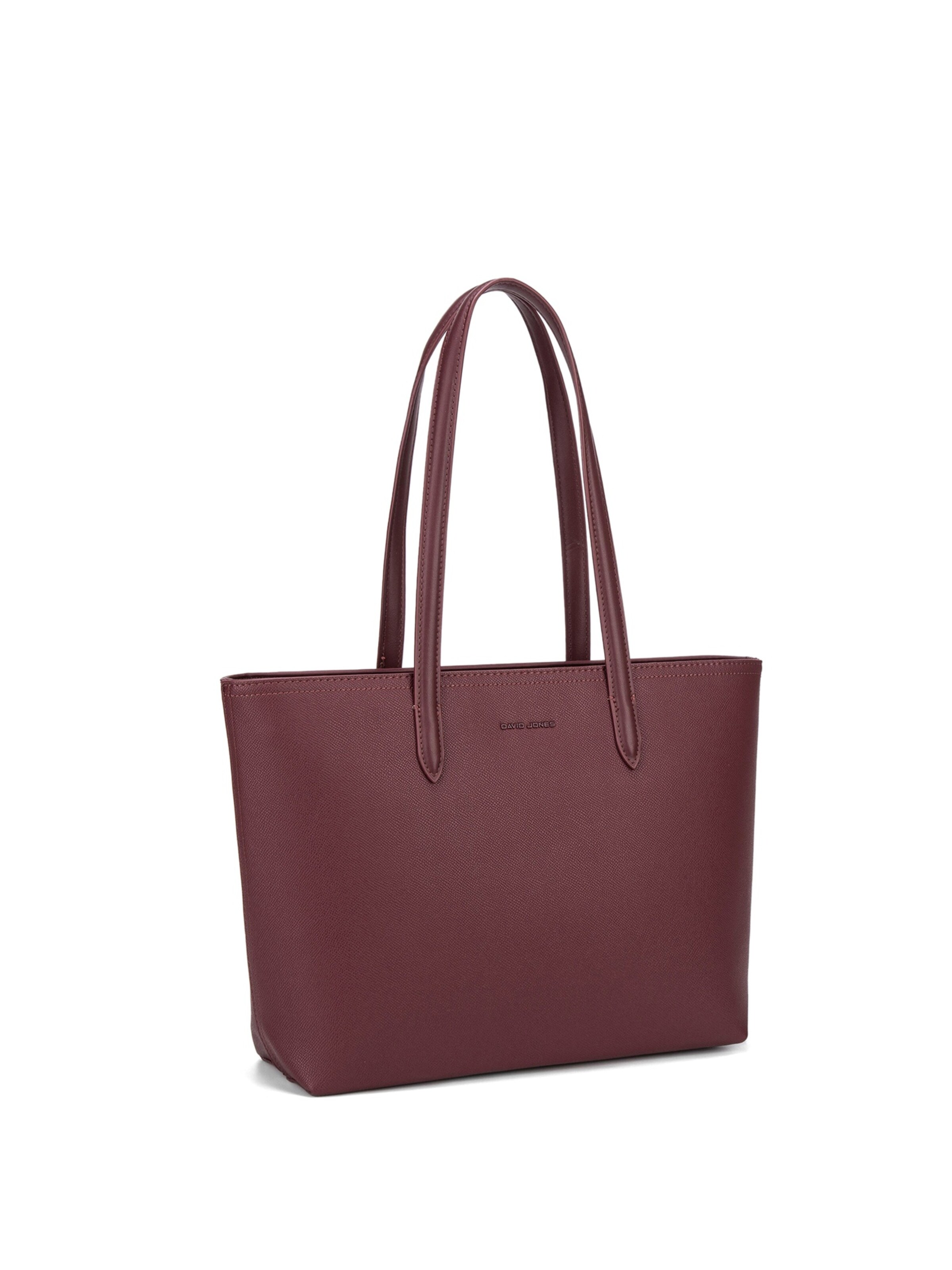 Borsa a spalla di David Jones in rosso: frontale