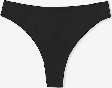 ETAM Slip 'INVISIBLE W25' in Schwarz: Vorderseite