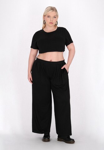 Loosefit Pantalon myMo ROCKS en noir