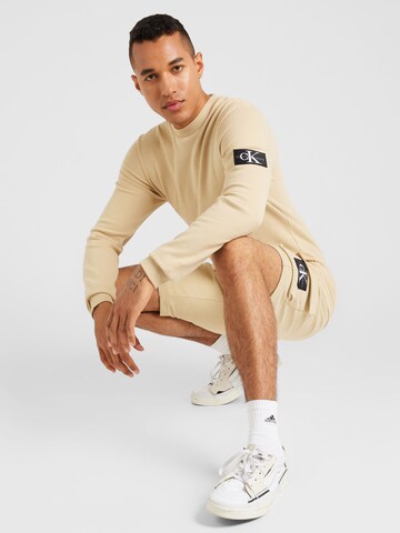 Calvin Klein Jeans T-shirt i beige