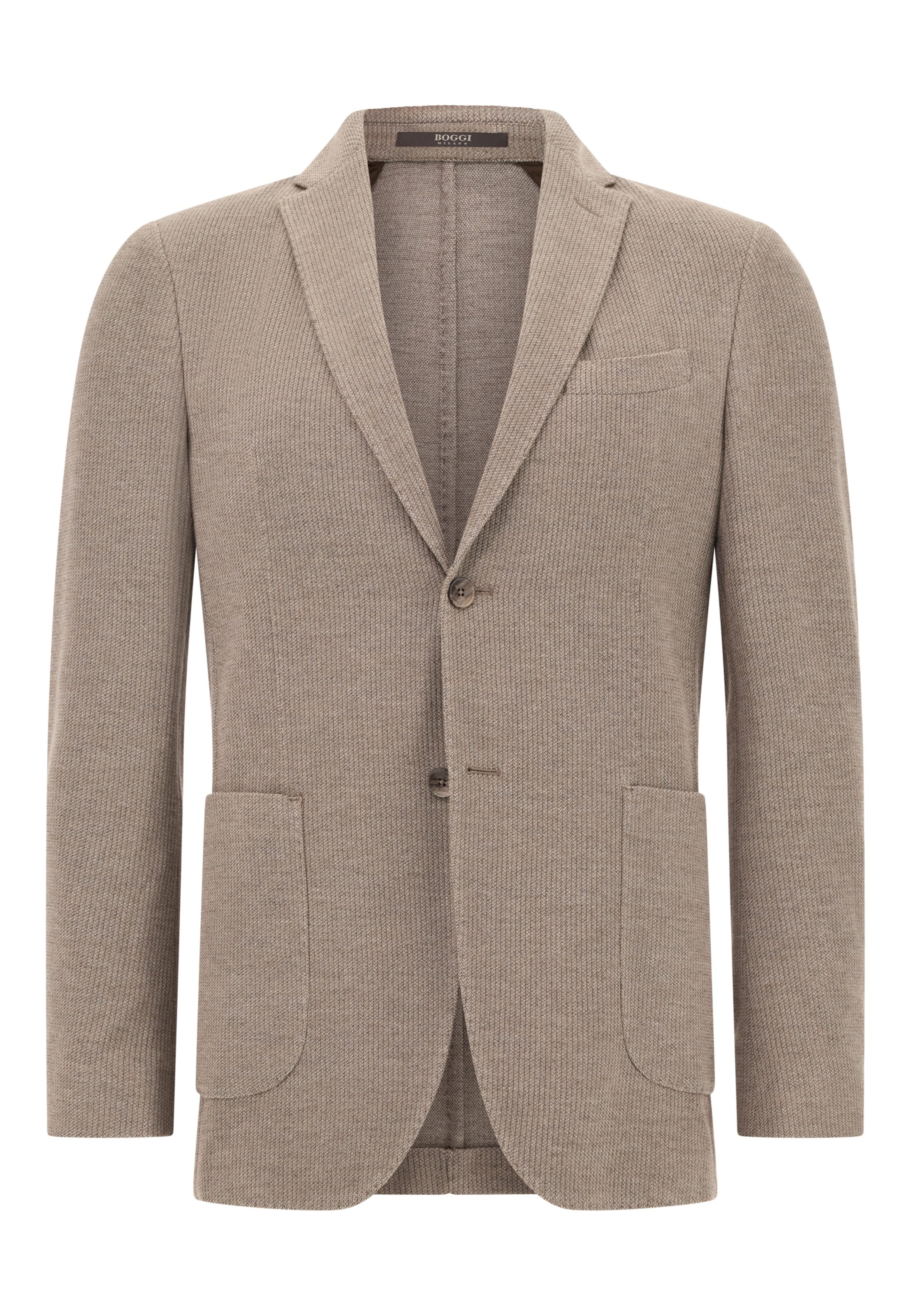 Boggi MilanoRegular Fit Sako - siva boja: prednji dio