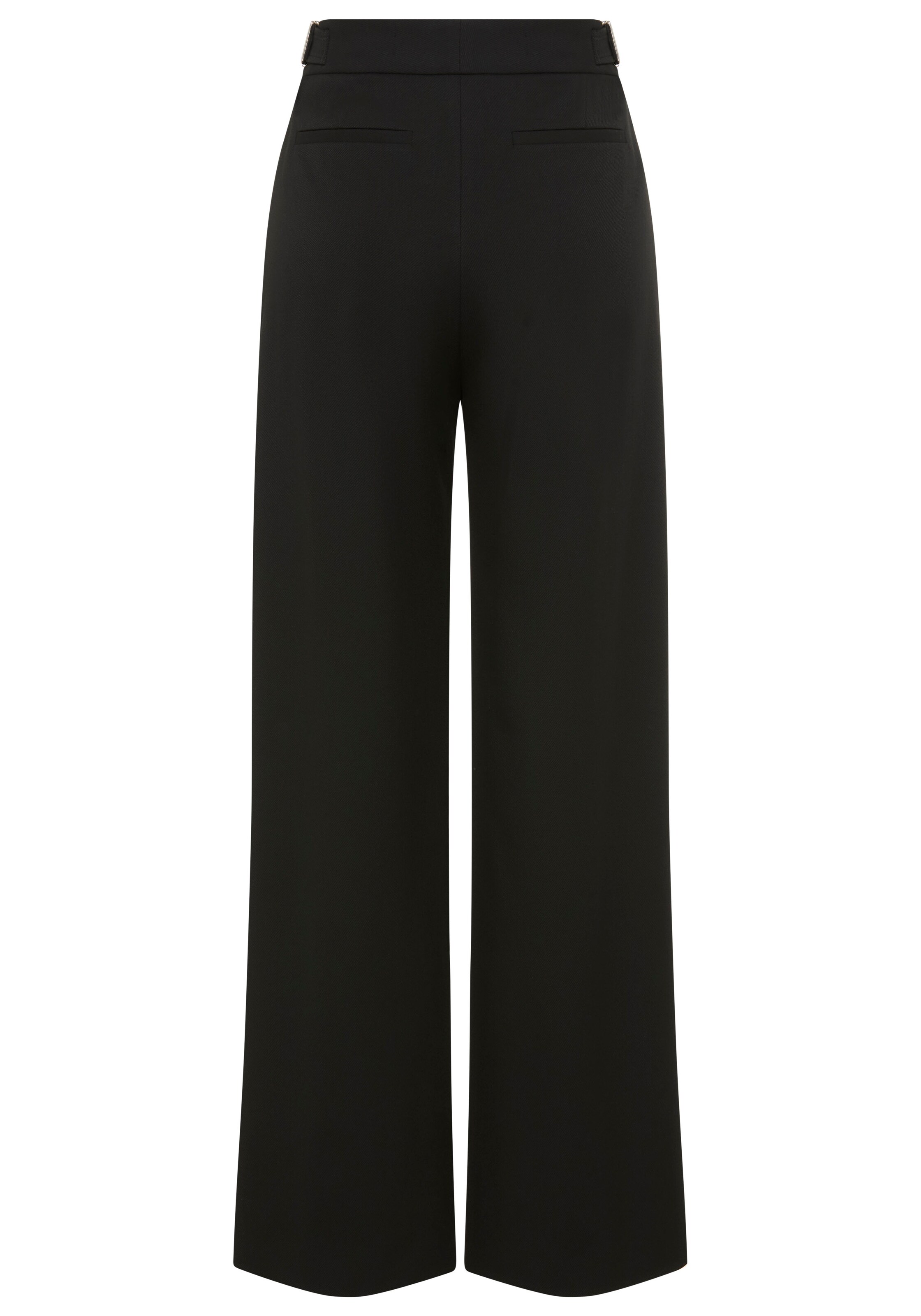 BOSS Wide Leg Hose in Schwarz