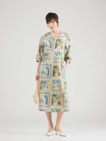 Abito di Emily Van Den Bergh in giallo: frontale