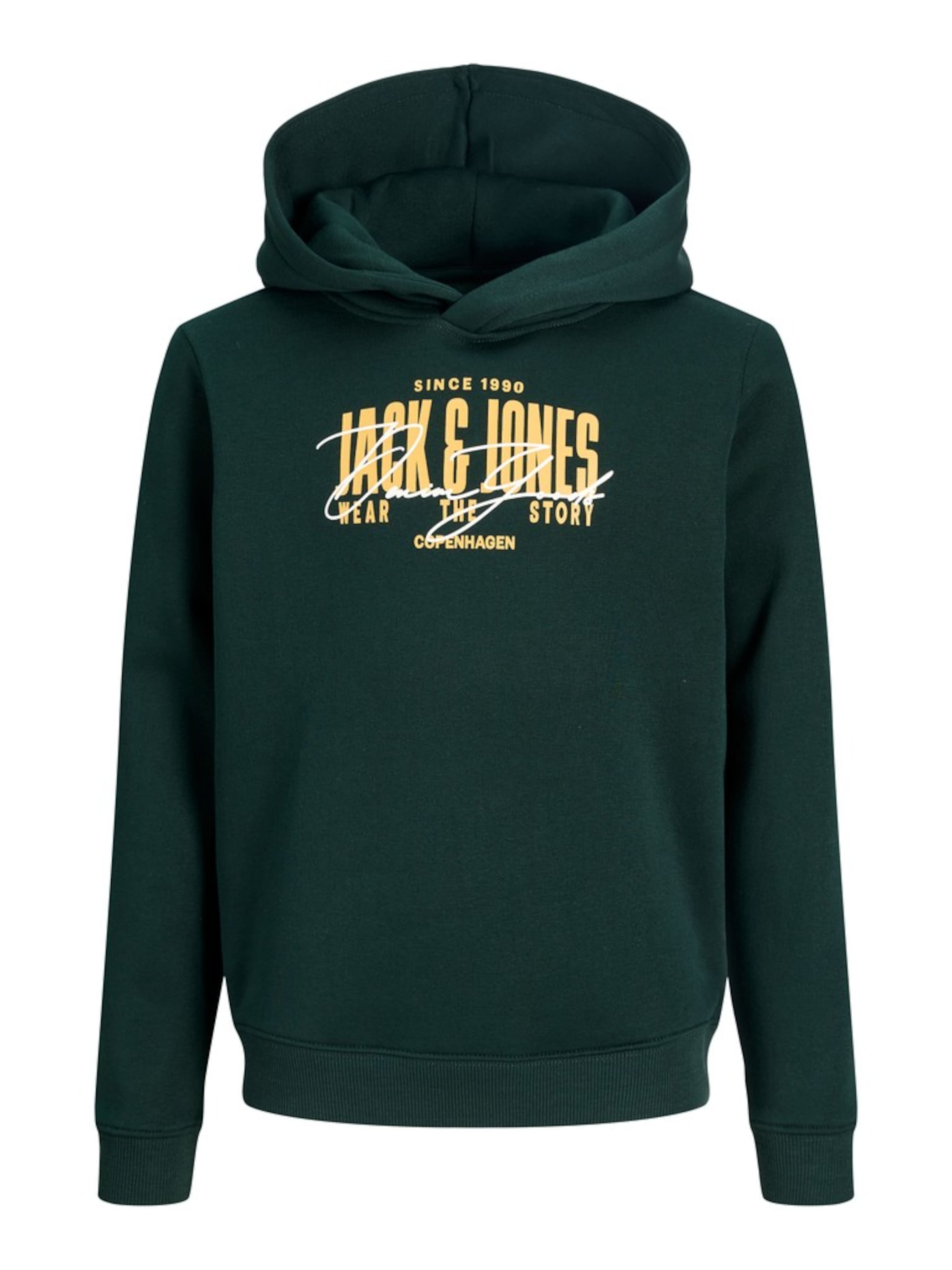 Sweat 'JJAERO' Jack & Jones Junior en vert : devant