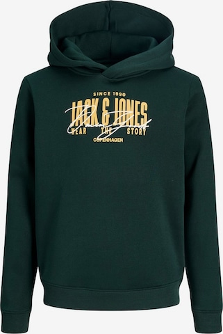 Sweat 'JJAERO' Jack & Jones Junior en vert : devant