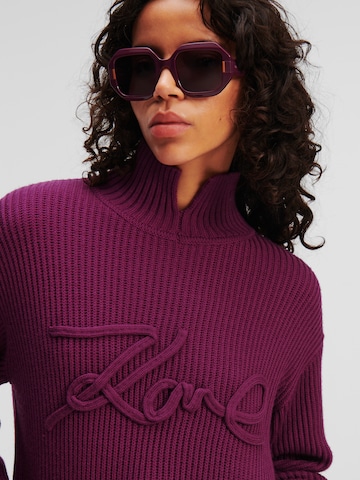 Karl Lagerfeld Pullover in Lila