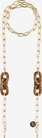 Cheeky Chain Munich Necklace 'Clara' in Brown: front
