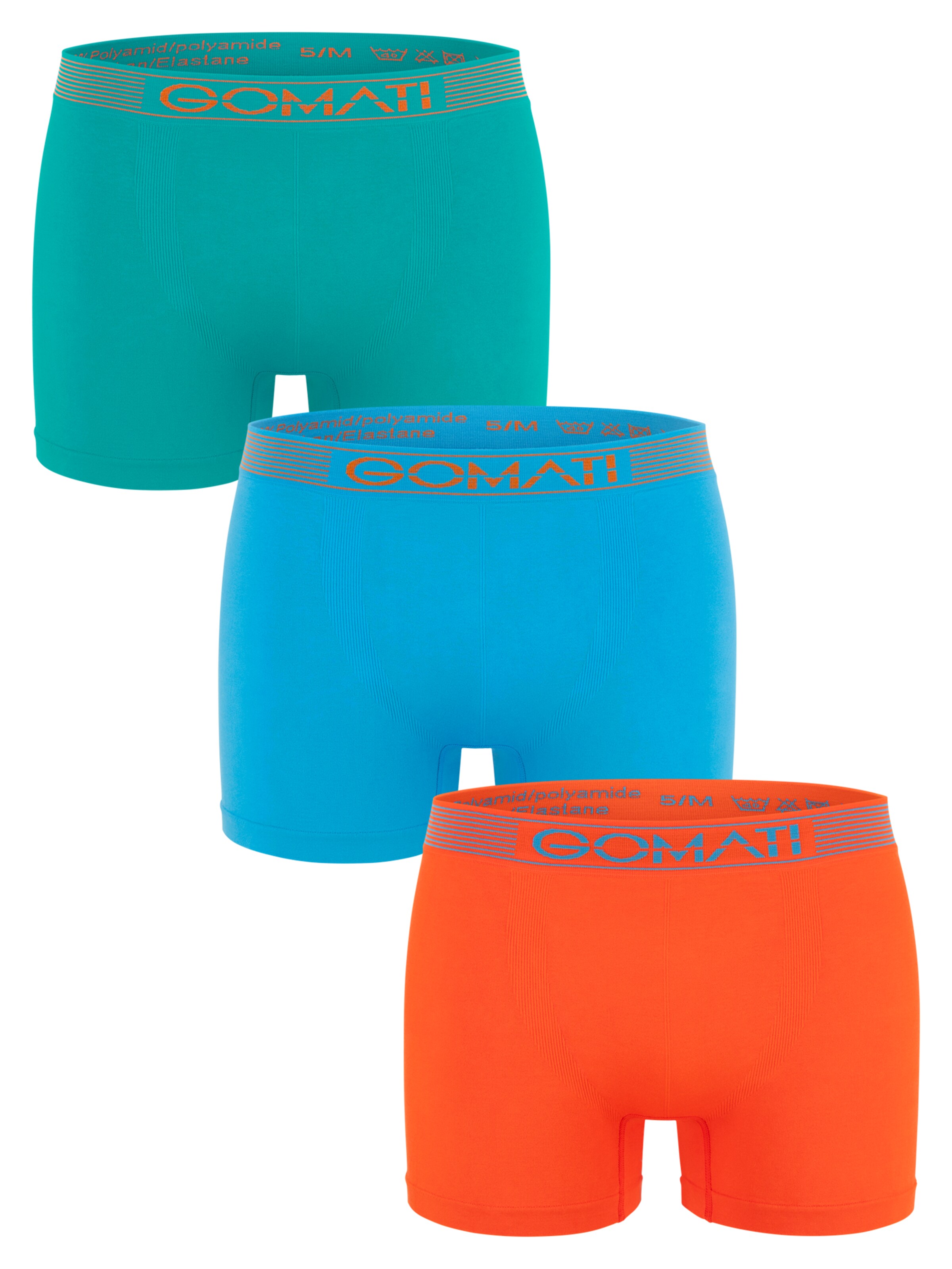 Gomati Boxer shorts 'Seamless Comfort' in Mixed colors: front