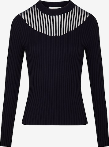 Pullover 'MANDRIN' di Morgan in blu: frontale