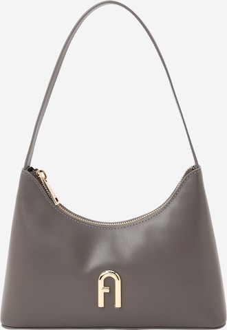 FURLA - Bolso de hombro 'Diamante' en gris: frente