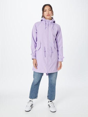 Derbe Weatherproof jacket in Purple: front