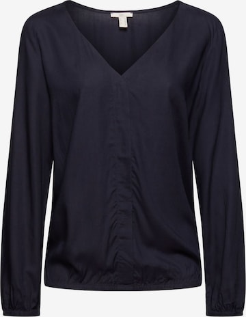 ESPRIT Blouse in Blauw: voorkant