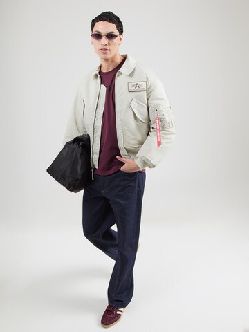 ALPHA INDUSTRIES Μπλουζάκι 'Scorpion Cyborg' σε κόκκινο