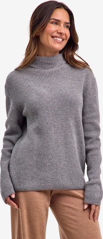 FALKE Sweater in Grey: front