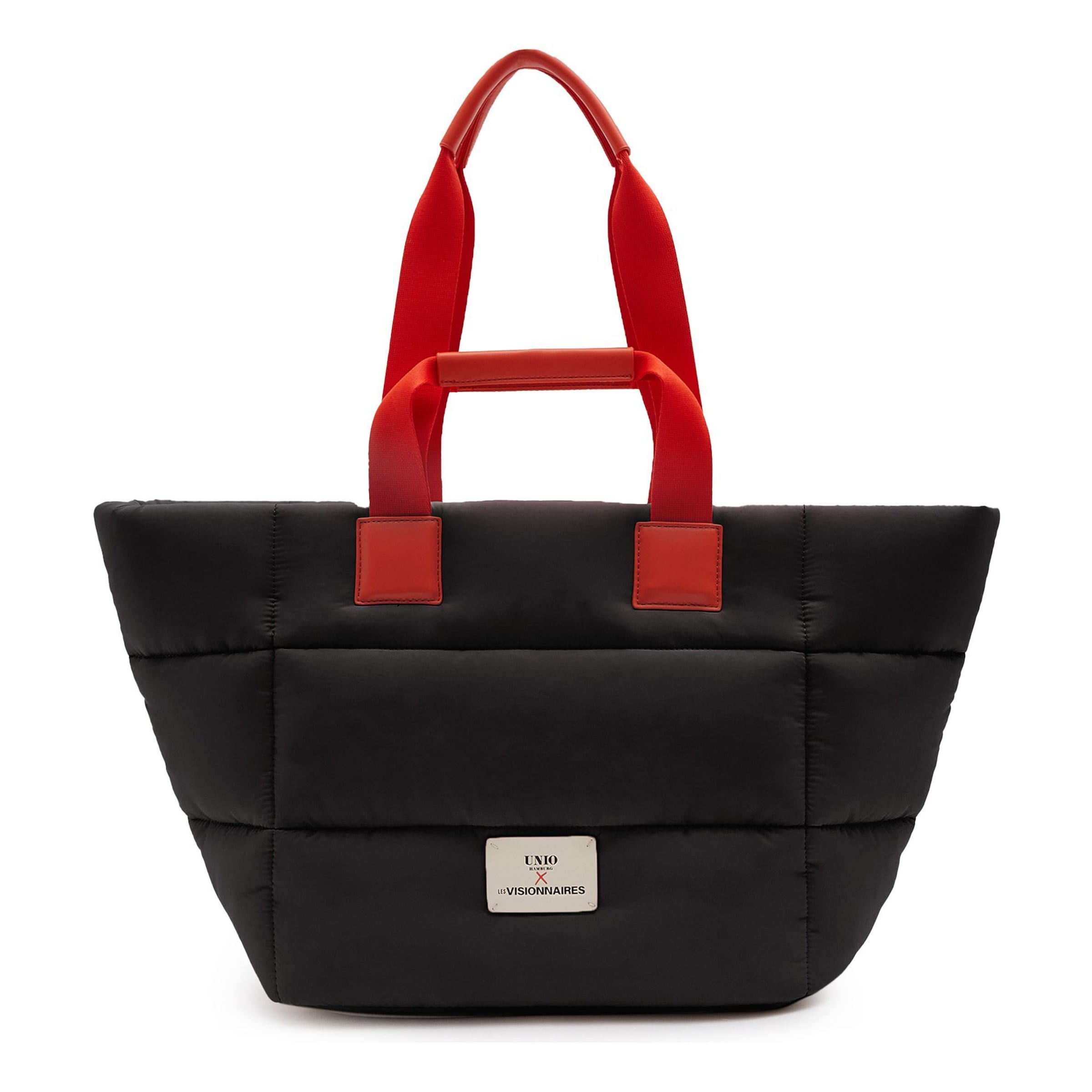 Les Visionnaires Shopper 'Unio Tokio' in Black: front
