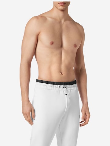 Plein Sport - Tapered Calças em branco
