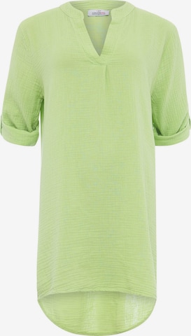 Zwillingsherz Tunic 'Amelie' in Green: front