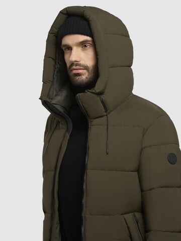 khujo Winter coat 'Rigo Matt-YM' in Green